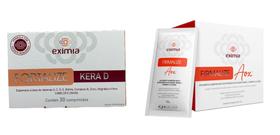 Kit Eximia Kera D 30 comprimidos + Eximia AOX 30 saches