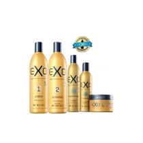 Kit Exo Hair Exoplastia Capilar + Kit Manutenção 5 Produtos