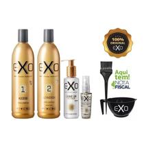 Kit Exo Hair Ultratech Exoplastia Capilar Profissional 2 X 500ml