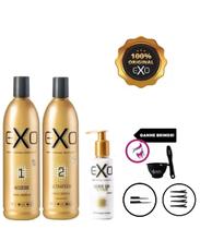 kit Exoplastia Alisamento 2 500ML +Leave On Repair 140ml