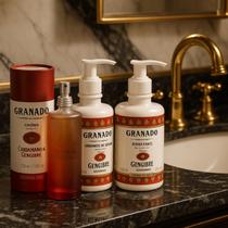 Kit Experiência Completa Gengibre Granado Com Perfume, Sabonete e Hidratante para Cuidado Integral