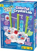 Kit experimental STEM Thames e Kosmos Ooze Labs Colorful Crystal Lab