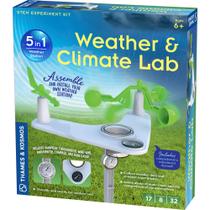 Kit experimental Thames & Kosmos Weather & Climate Lab 5 em 1