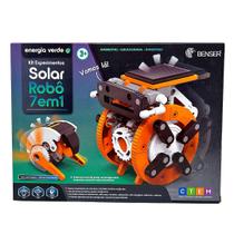 Kit experimentos solar robô 7 em 1 - com inmetro