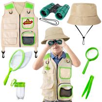 Kit Explorer e Kit Bug Catcher YOPINSAND Kids com colete e chapéu