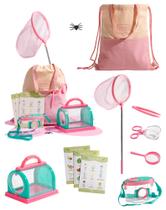 Kit Explorer ROBUD Kids Bug Catcher rosa Outdoor WRP28