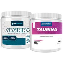 Kit Explosão - Taurina 120g + Arginina 120g NEWNUTRITION