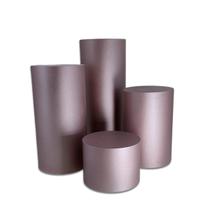 Kit Expositor Cilindros 4 Peças - Rose Kit Expositor Cilindros 4 Peças - Rose