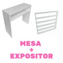 Kit Expositor de Esmaltes + Mesinha de Manicure - Matarazzo Decor