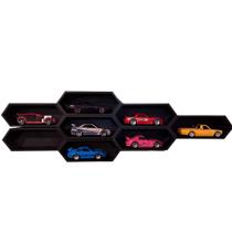 Kit Expositor Modular Para Hot Wheels Conjunto Com 8 Peças