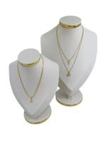 Kit Expositores Busto Lança Fita Papel Offwhite 2 Tamanhos Kit Expositores Busto Lança Fita Papel Offwhite 2 Tamanhos