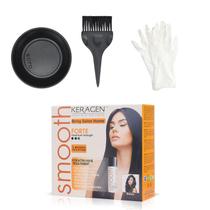 Kit Express Home de Tratamento de Suavização de Cabelo com Queratina Keragen