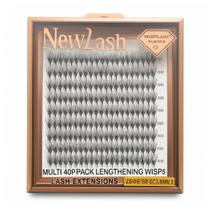 Kit Extensão Cílios Postiço 20p Curvatura D Mix 914mm