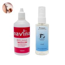 Kit Extensão De Cilios, Bruma Navina Primer Fidelis Kit Extensão De Cilios, Bruma Navina Primer Fidelis