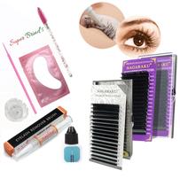 Kit Extensão de Cílios, Nagaraku Russo Cola Removedor Kit Extensão de Cílios, Nagaraku Russo Cola Removedor