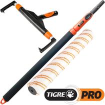 Kit Extensor 1,5 Metros + Rolinho 46cm Para Pintura Multiuso + Garfo Duplo Ajustável Tigre Pro