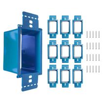 Kit extensor de caixa de tomada elétrica BestMounts, pacote com 10 Kit extensor de caixa de tomada elétrica BestMounts, pacote com 10