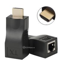 Kit Extensor HDMI 4K Alcance de 30 Metros com Suporte a Cabo Cat6 56029