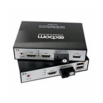 Kit Extensor Hdmi Full Hd 1080P Fibra Óptica Até 20Km Kvm Kit Extensor Hdmi Full Hd 1080P Fibra Óptica Até 20Km Kvm