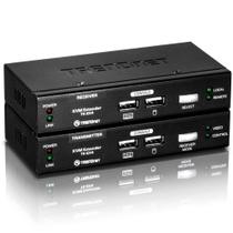 Kit extensor KVM TrendNet TK-EX4 - USB - via Cabo de Rede - Estenda teclado, mouse até 100 metros