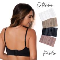 Kit extensor para aumentar sutiã diversos tamanhos e cores ext01 Kit extensor para aumentar sutiã diversos tamanhos e cores ext01