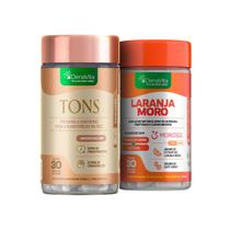 Kit Extrato de Laranja moro, Cromo, Café Verde 3x1 e Tons Enriquecido com Coenzima Q10 e Pinus Pinaster, Denavita