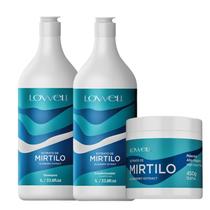 Kit Extrato De Mirtilo Lowell Profissional 3 Produtos