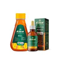 Kit: Extrato de Própolis Verde Orgânico 30ml + Mel Organico 300g Kit: Extrato de Própolis Verde Orgânico 30ml + Mel Organico 300g