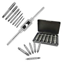 Kit Extrator de Parafuso Quebrado E Jogo Macho 3 A 12 Mm