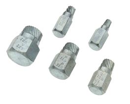 Kit extrator de parafusos Superior Tool, 5 peças, 1/8-3/4 polegadas