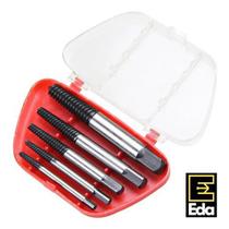 Kit Extrator Sacador De Parafuso Quebrado Com 5 Peças