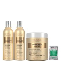 Kit Extreme Shampoo e Condicionador e Máscara 500g Prohall
