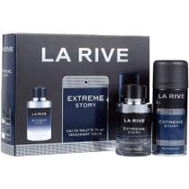Kit Extreme Story La Rive (Perfume 75ml + Deo Spray 150ml)