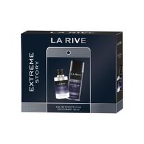 Kit Extreme Story Perfume 75ml + Aerosol 150ml La Rive Kit Extreme Story Perfume 75ml + Aerosol 150ml La Rive