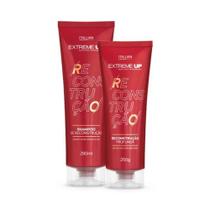 Kit Extreme Up Shampoo e Condicionador de Reconstrução Home Care - Trivitt Kit Extreme Up Shampoo e Condicionador de Reconstrução Home Care - Trivitt