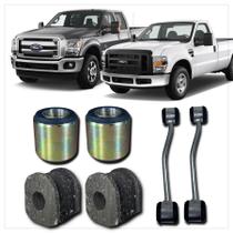 Kit F250/F350 4x4 Bucha Braço +Bieleta +Bucha Estabilizadora