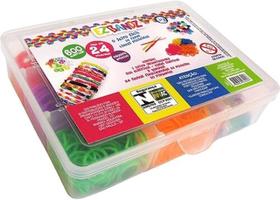 Kit Fabrica De Pulseiras Com 600 Elásticos Kit Fabrica De Pulseiras Com 600 Elásticos