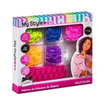 Kit Fábrica De Pulseiras De Elástico Clássico My Style Multikids