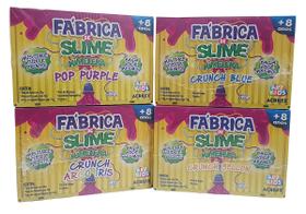 Kit Fabrica De Slime Kimeleka 4 Modelos Acrilex - Artkids