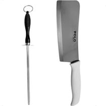 Kit Faca Cutelo XV3155 + Chaira 7.5'' XV3154 Xingu