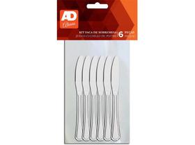 Kit Faca De Sobremesa Atenas 6 Peças