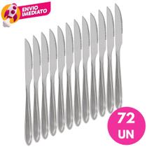 Kit Faca Mesa Talher Em Aço Inox Conjunto Jantar Dia a Dia Refeição Bar Restaurante