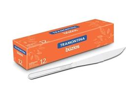 Kit Faca para Churrasco Tramontina Buzios Aço Inox 4 pol. Kit Faca para Churrasco Tramontina Buzios Aço Inox 4 pol.