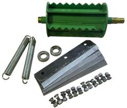 Kit faca + rolo + parafusos + 2 mola + rolamento - picadeira pinheiro pp4610 Kit faca + rolo + parafusos + 2 mola + rolamento - picadeira pinheiro pp4610