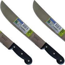 KIT Facão Tramontina 12 Polegadas para Mato Lâmina de Aço Carbono 30 cm Cabo de Polipropileno 12,5 cm - 3 Unidades