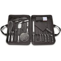Kit Facas para Chefs Tramontina Century com Lâminas em Aço Inox e Maleta 20 Peças Kit Facas para Chefs Tramontina Century com Lâminas em Aço Inox e Maleta 20 Peças