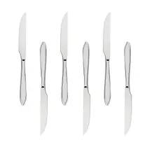 Kit Facas para Churrasco Laguna 6 Peças Inox Tramontina Kit Facas para Churrasco Laguna 6 Peças Inox Tramontina