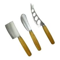 Kit Facas para Queijo 3 Peças Grande