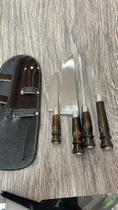Kit facas pedra