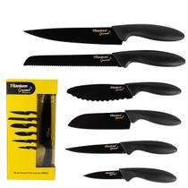 Kit facas prime - 6 peças preta